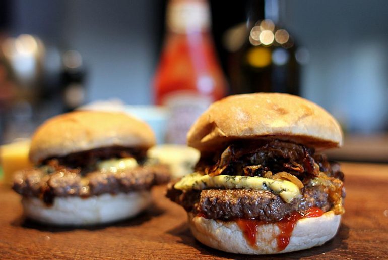 Cheeseburger med et twist!