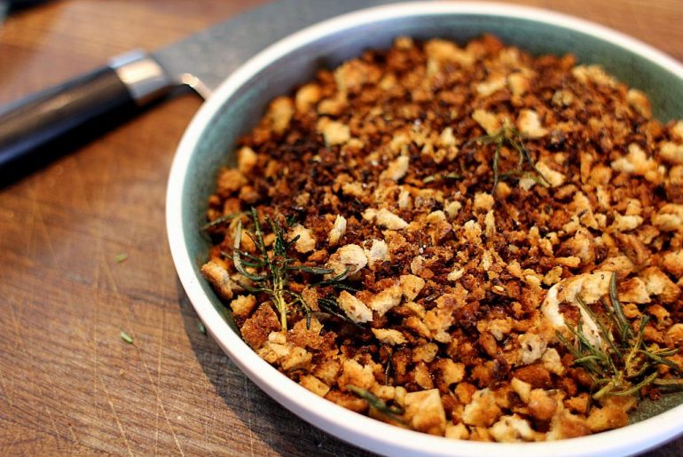 Crumble - Pift din pasta med tomatsauce op på 10 sekunder...