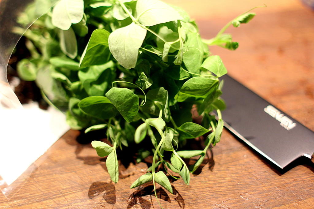Lange med blomkålspuré, stegt blomkål, brunet smør og nødder