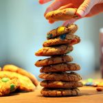 Sophias cookies med sej midte og sprød kant