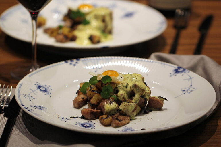 Opskrift på gourmet biksemad deluxe...