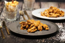 Opskrift på bøf "sauté" Stroganoff ala Brødrene Price...