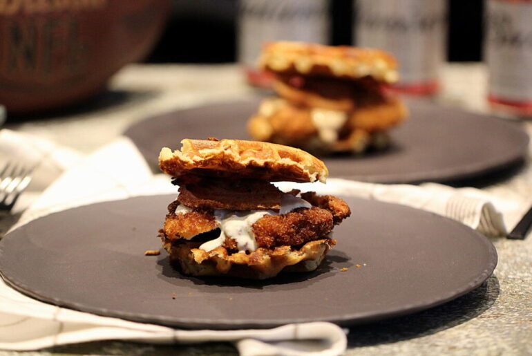 Super Bowl Menu: "Chicken and Waffles"