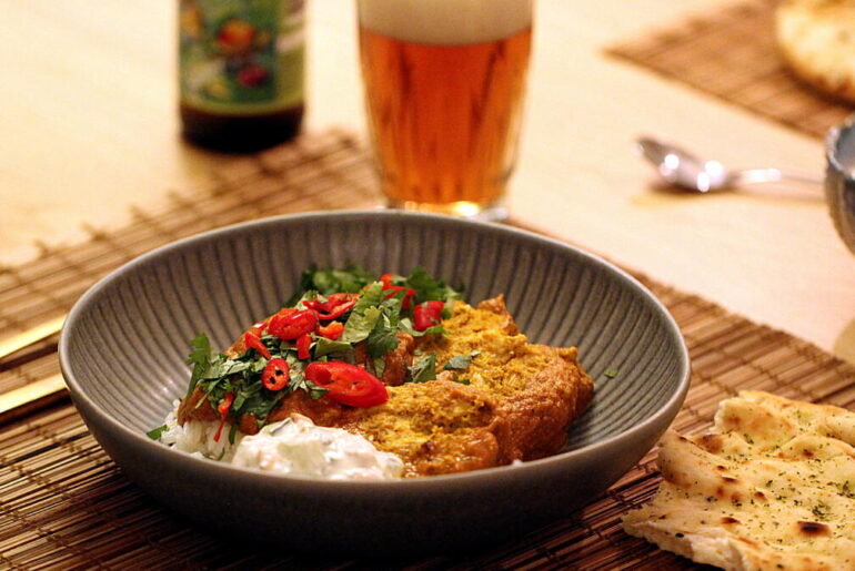 Opskrift på den lækreste Chicken Tikka Masala