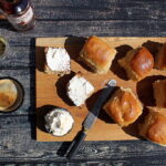 Opskrift på hveder med "whisky-smør"