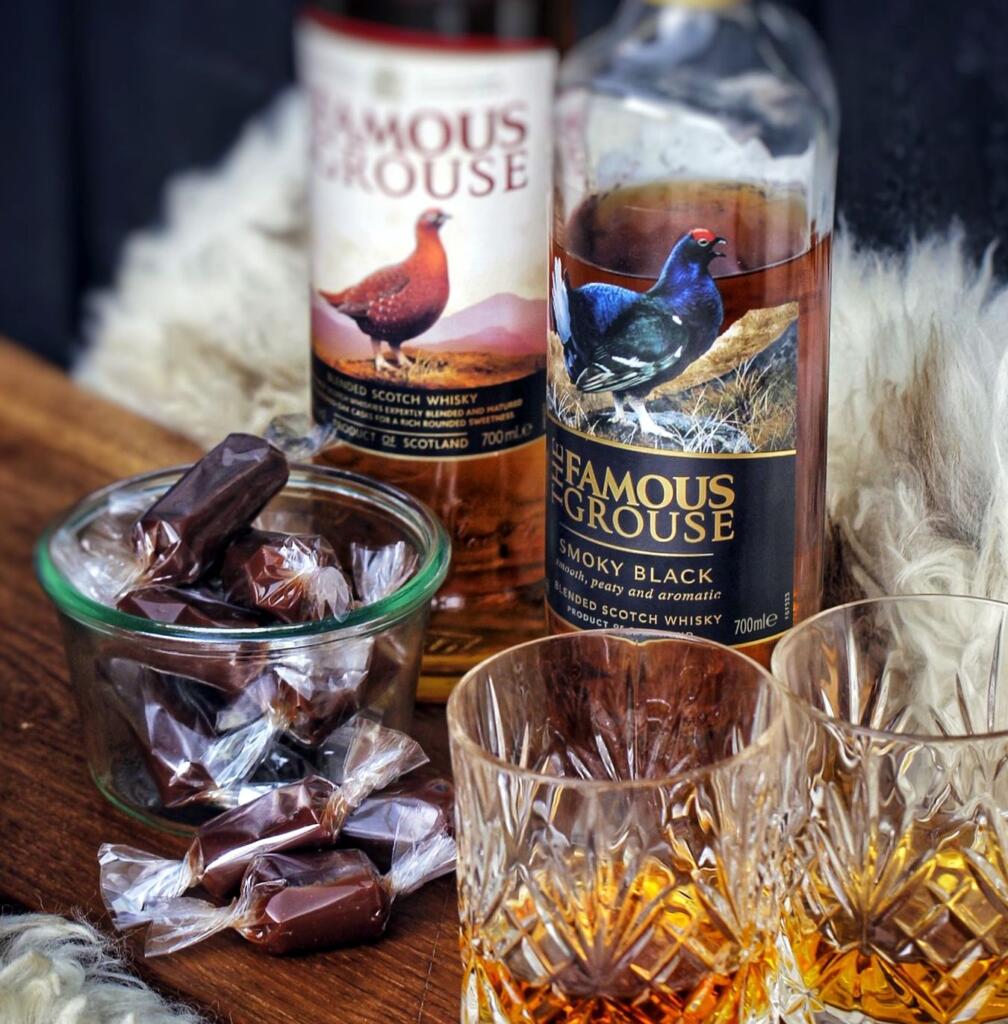 Håndlavede whisky-karameller med Famous Grouse Smoky