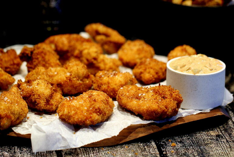 Kentucky Fried Chicken med verdens bedste dressing