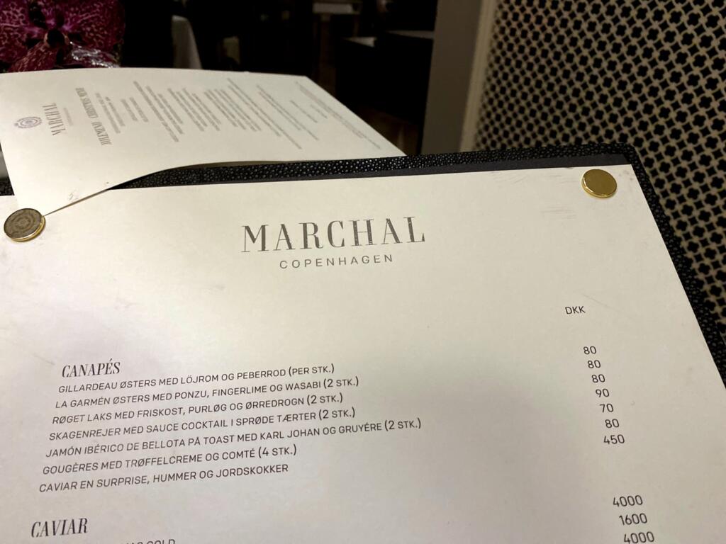 Monopolet smager på: Marchal på Hotel d´Angleterre – Danmarks billigste Michelin-restaurant?