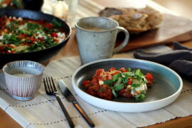 Opskrift på shakshuka nordafrikansk morgenmad