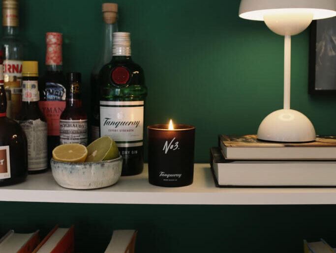 Tanqueray Gin lancerer eksklusiv kollektion af duftlys