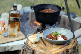 Opskrift på chili con carne over bål