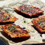 Opskrift på "Upside down pizza"