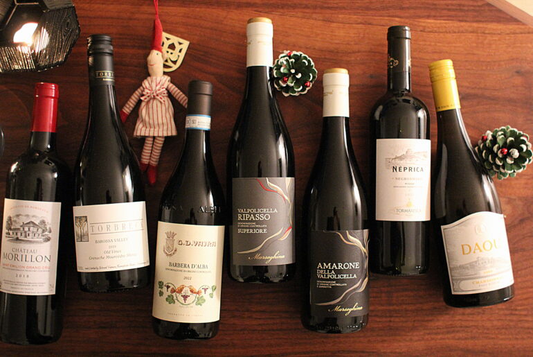 Parring af vin til jul og nytårsmad
