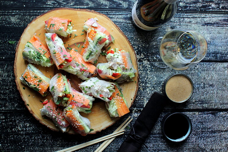 Opskrift på friske vietnamesiske forårsruller