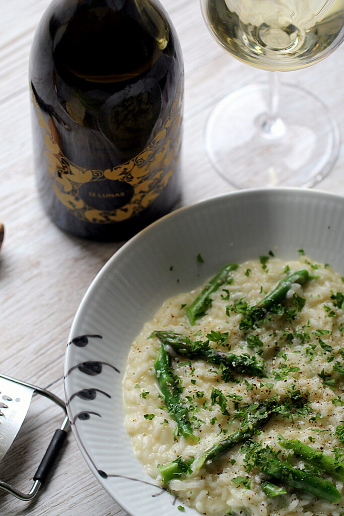 Opskrift på risotto med årstidens grønt