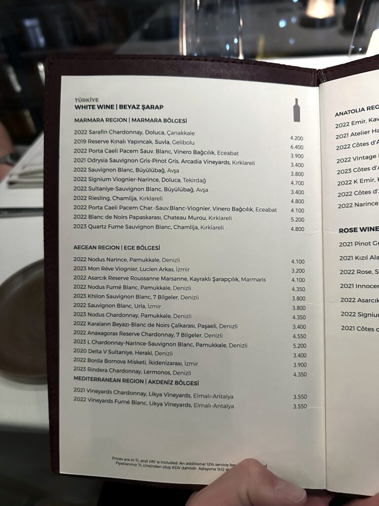 Restaurant Nicole i Istanbul er afgjort en omvej værd