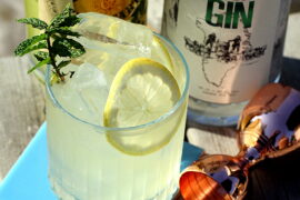 Tom Collins citrus med limoncello