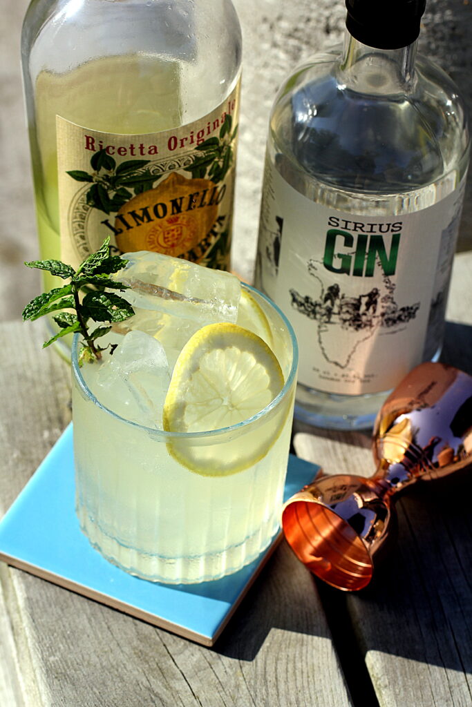 Tom Collins citrus med limoncello