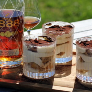 Opskrift på “mini-tiramisu” med Brugal-rom