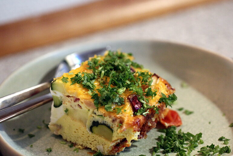 "Tøm køleskabet fritata"