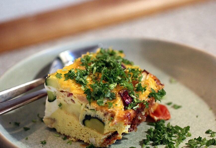 “Tøm køleskabet fritata”