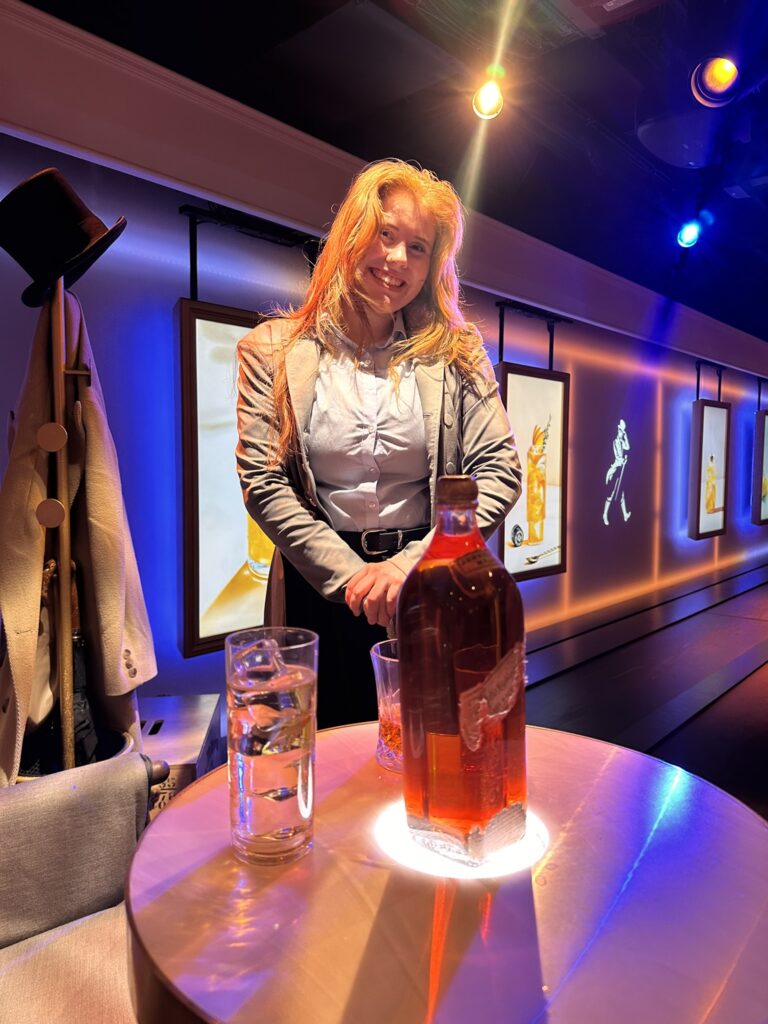 The Johnnie Walker Experience på Princess Street i Edinburgh